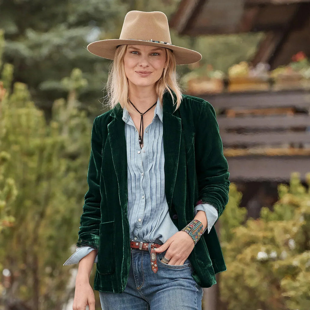 Peyton™ - Stilig Sammet Blazer