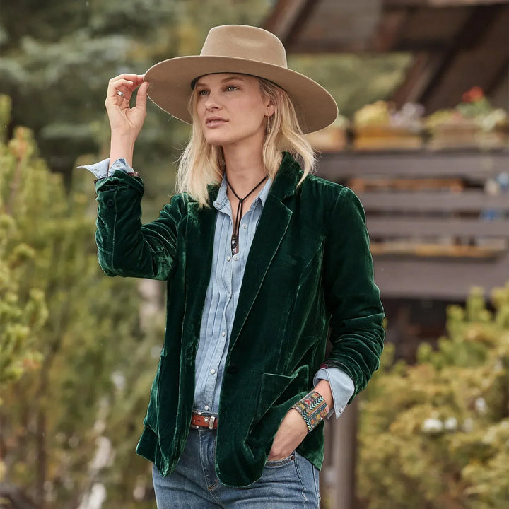 Peyton™ - Stilig Sammet Blazer