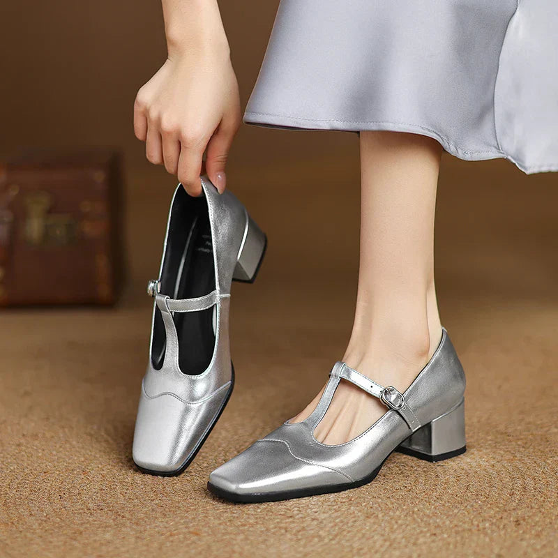 Elsa ™| Kalvoria Leopard Mary Janes