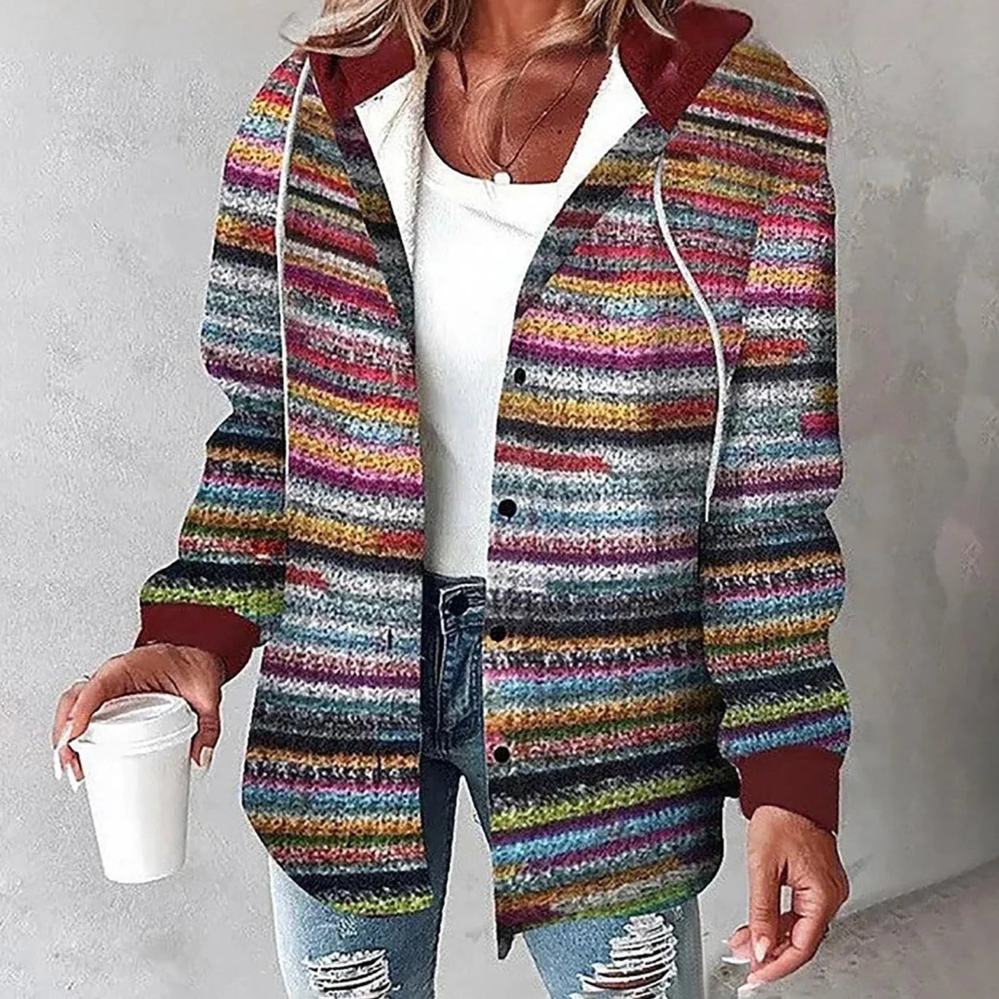 Alberte™ | Mjuk och Mångsidig Övergångsjacka