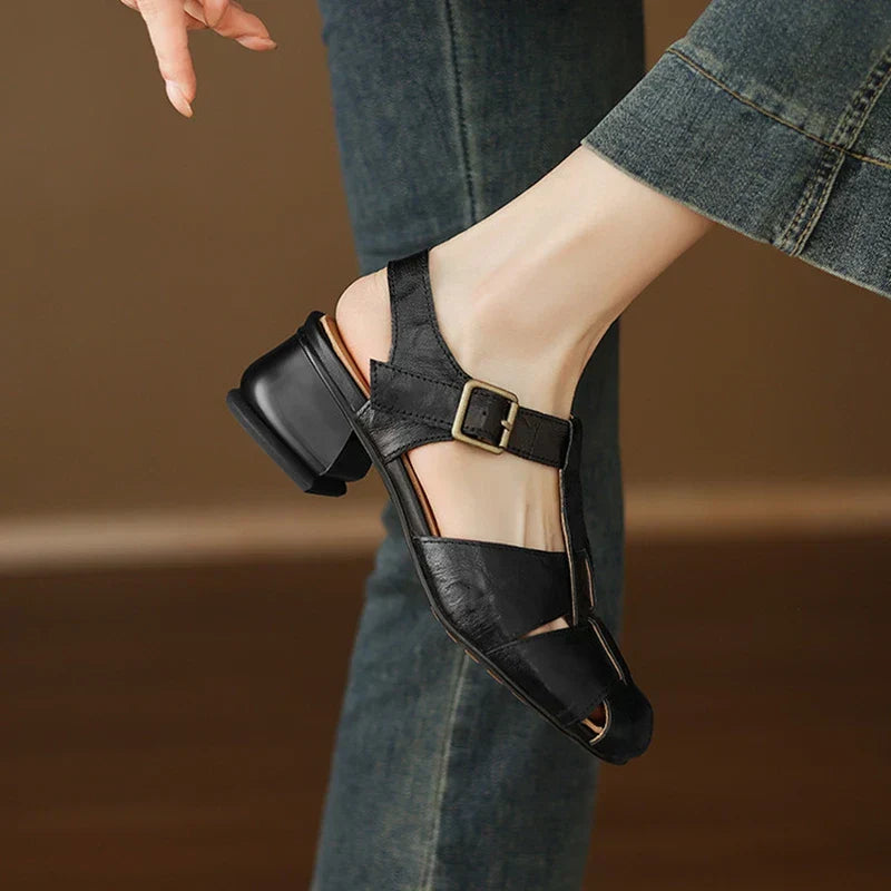 Elin ™| Coralia Chunky Heel Shoes