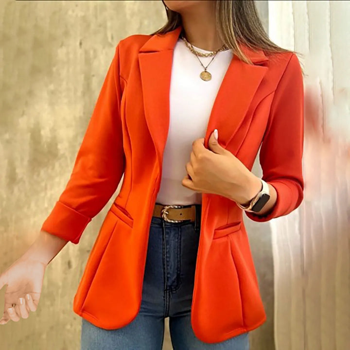 Aria™ - Minimalistisk Långärmad Blazer