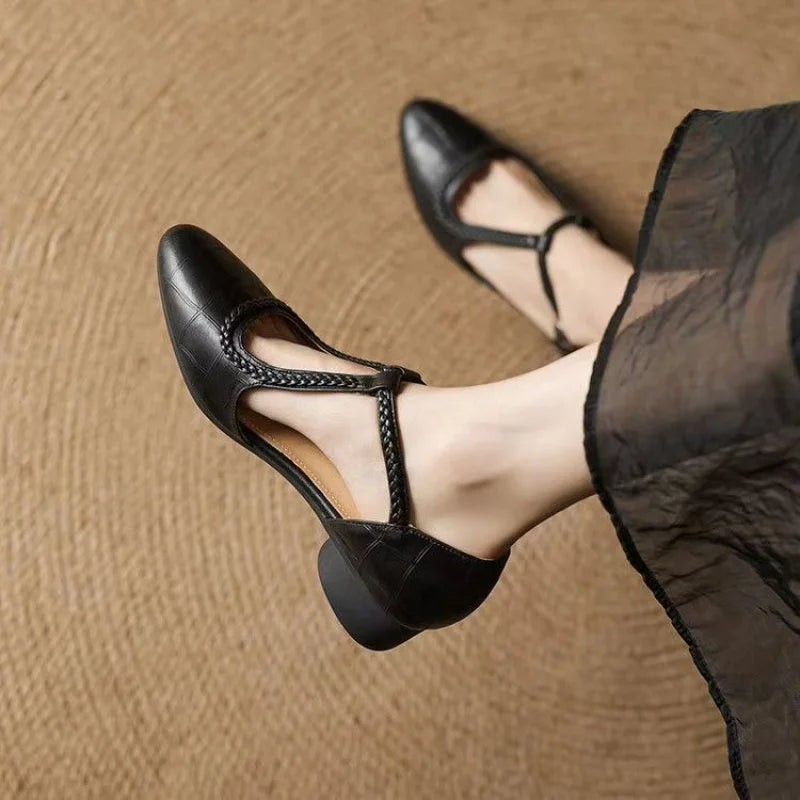 Elin ™| Bevora T-Strap Sandals