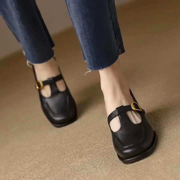 Elsa ™| Delvara Läder Sneakers
