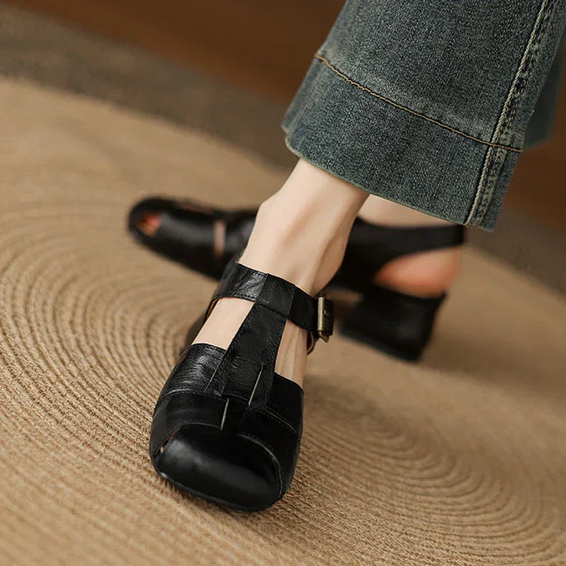 Elin ™| Coralia Chunky Heel Shoes