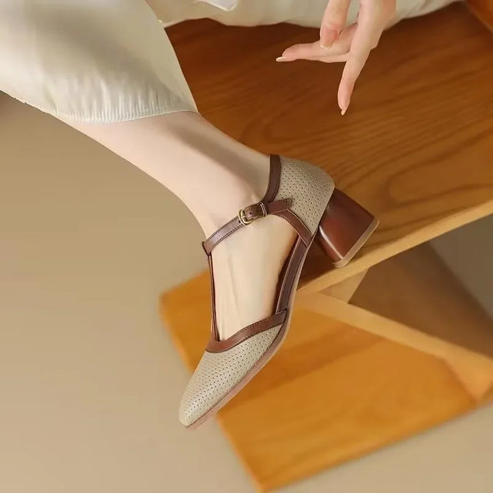 Freja ™| Isava Mid Heel Shoes
