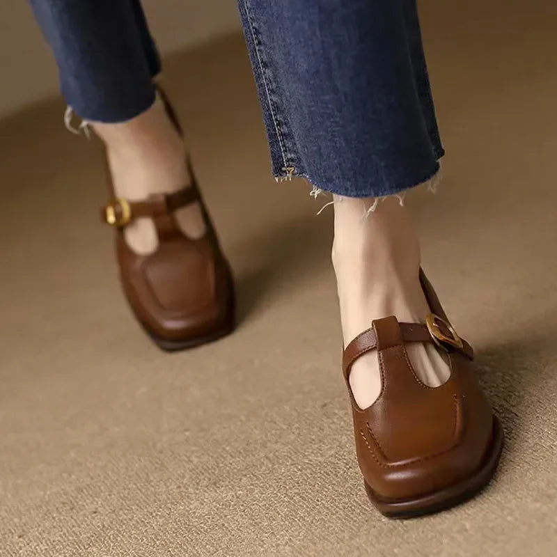 Elsa ™| Delvara Läder Sneakers