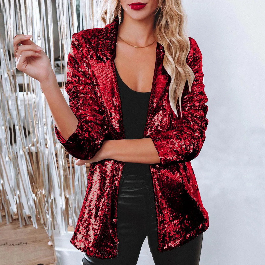 Grace™ – Elegant Paljetter Blazer