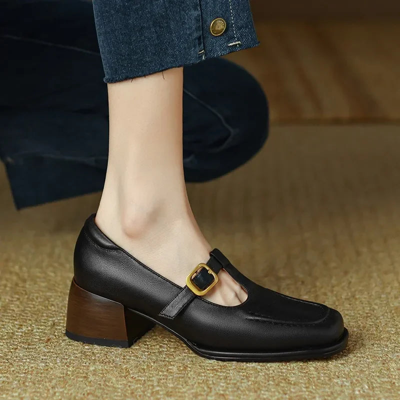 Elsa ™| Ysolenne T-Strap Shoes