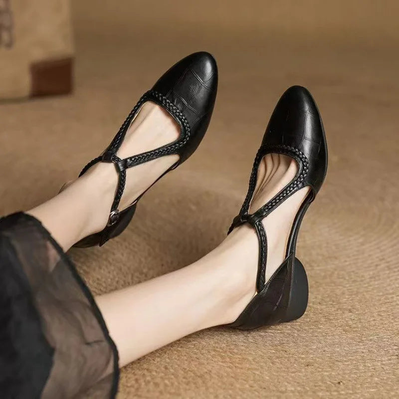 Elin ™| Bevora T-Strap Sandals