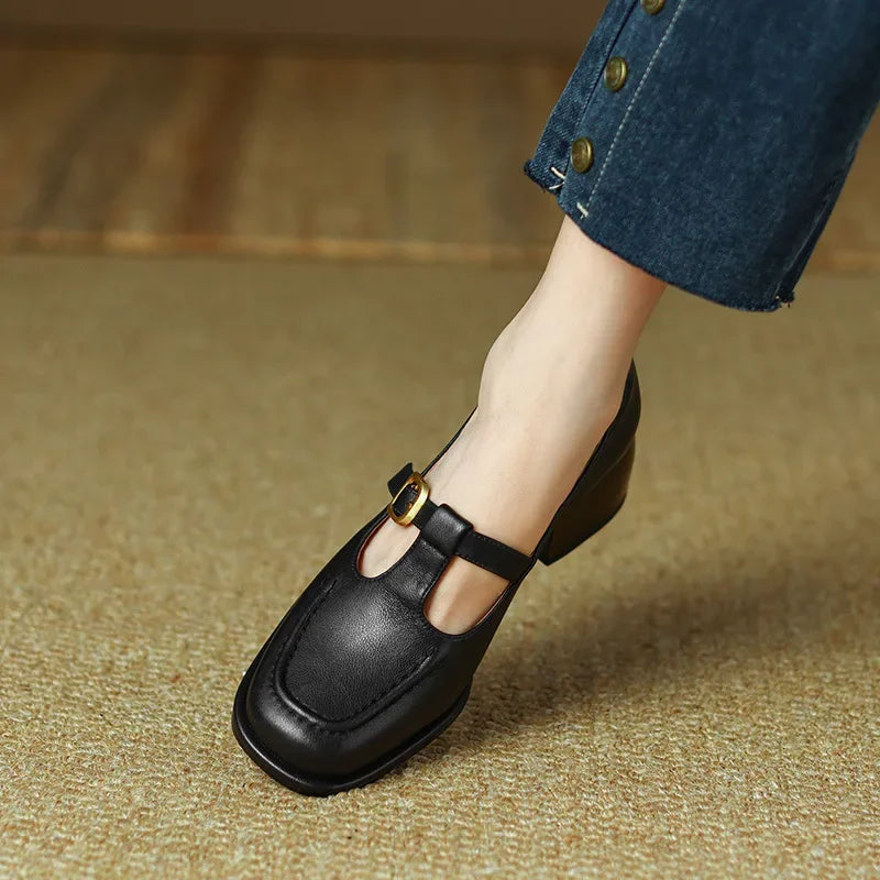 Elsa ™| Ysolenne T-Strap Shoes