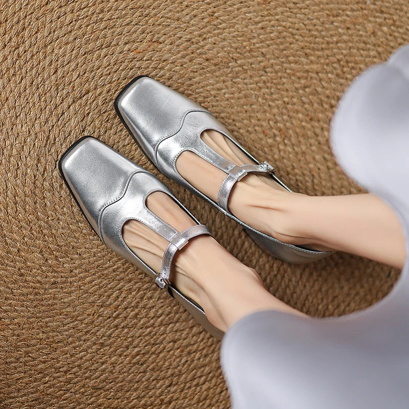 Elsa ™| Kalvoria Leopard Mary Janes