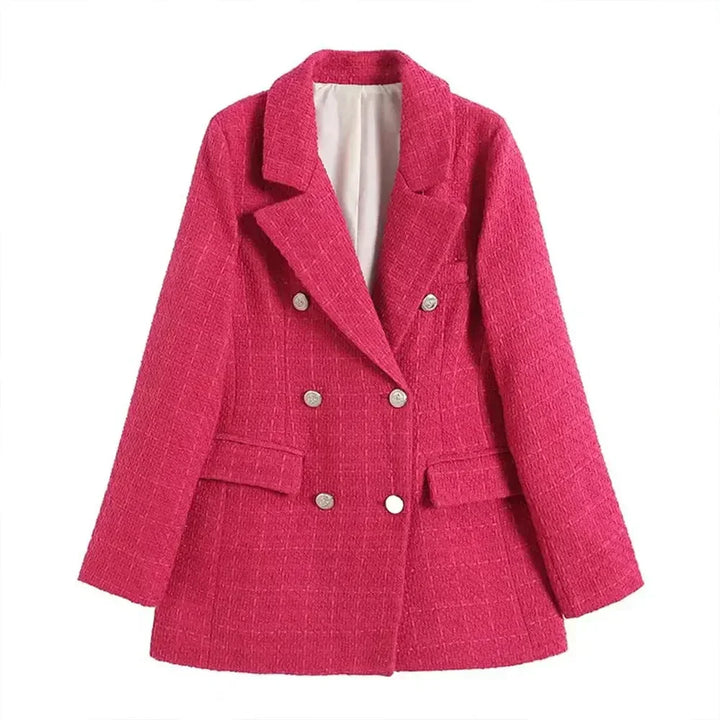 Amelia™ - Stilren Tweed Blazer