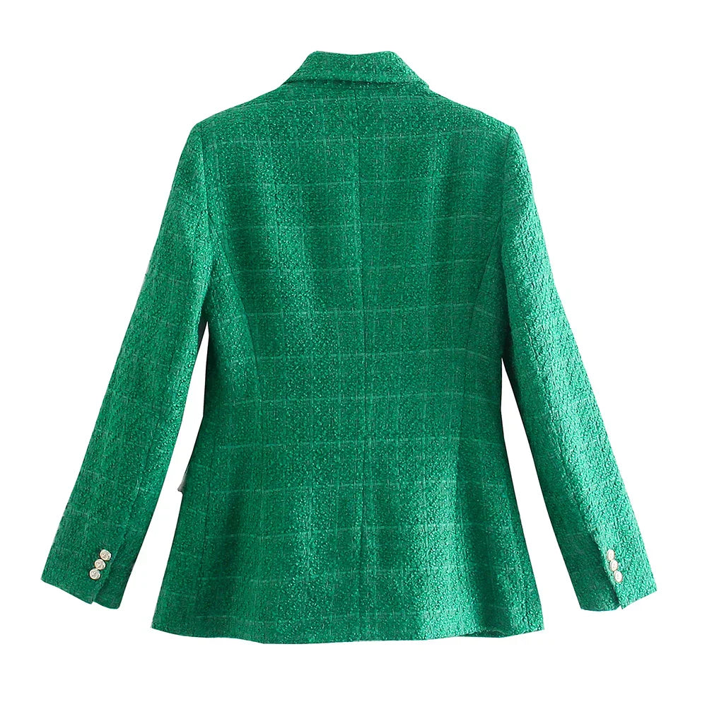 Amelia™ - Stilren Tweed Blazer