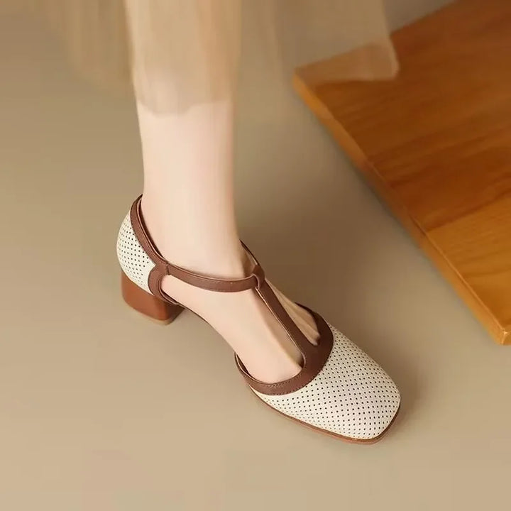 Freja ™| Isava Mid Heel Shoes