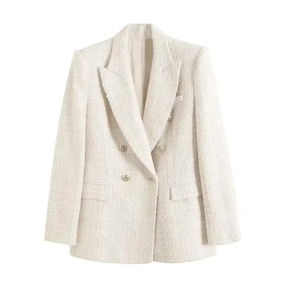 Amelia™ - Stilren Tweed Blazer