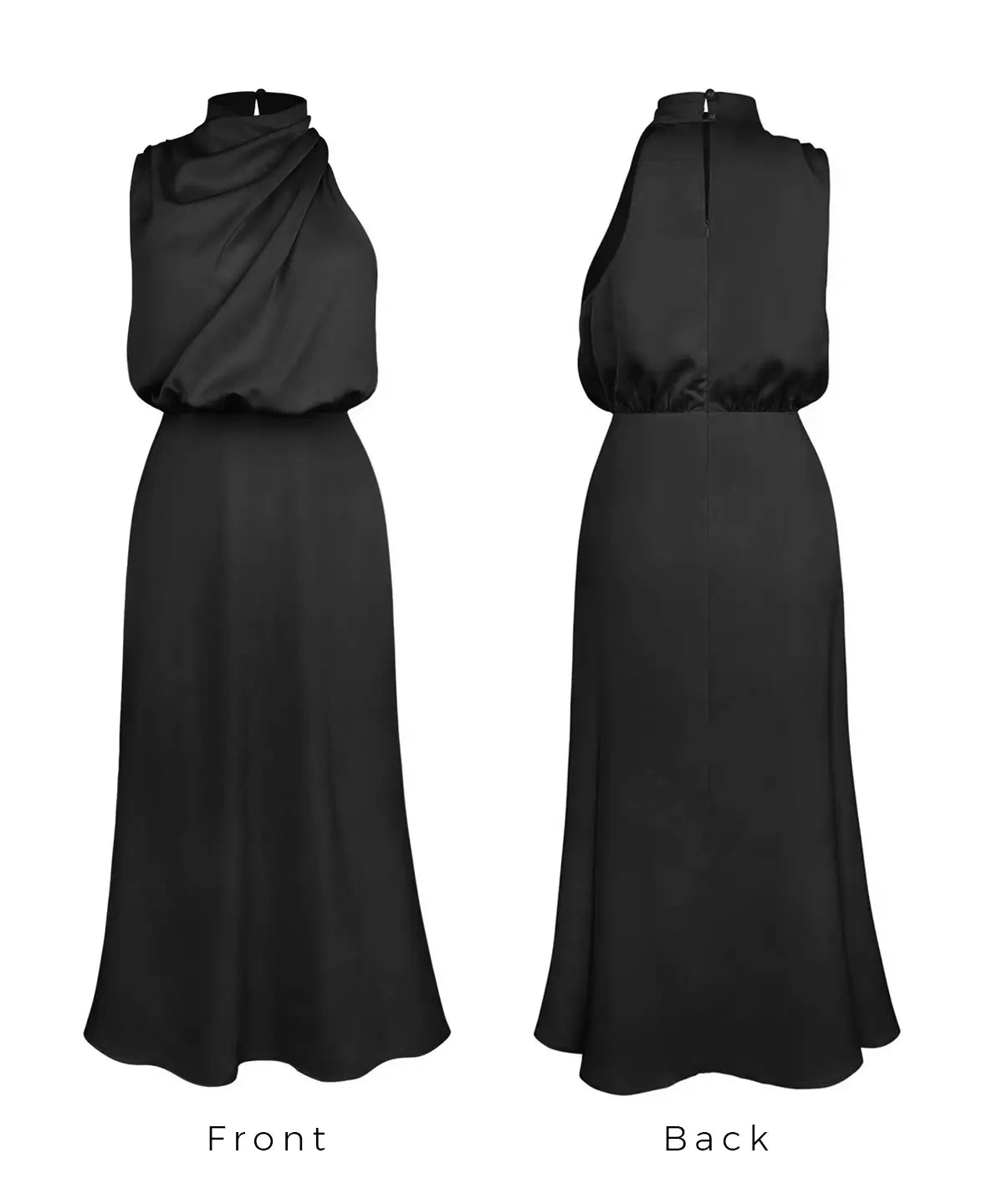 Isla Satin Klänning