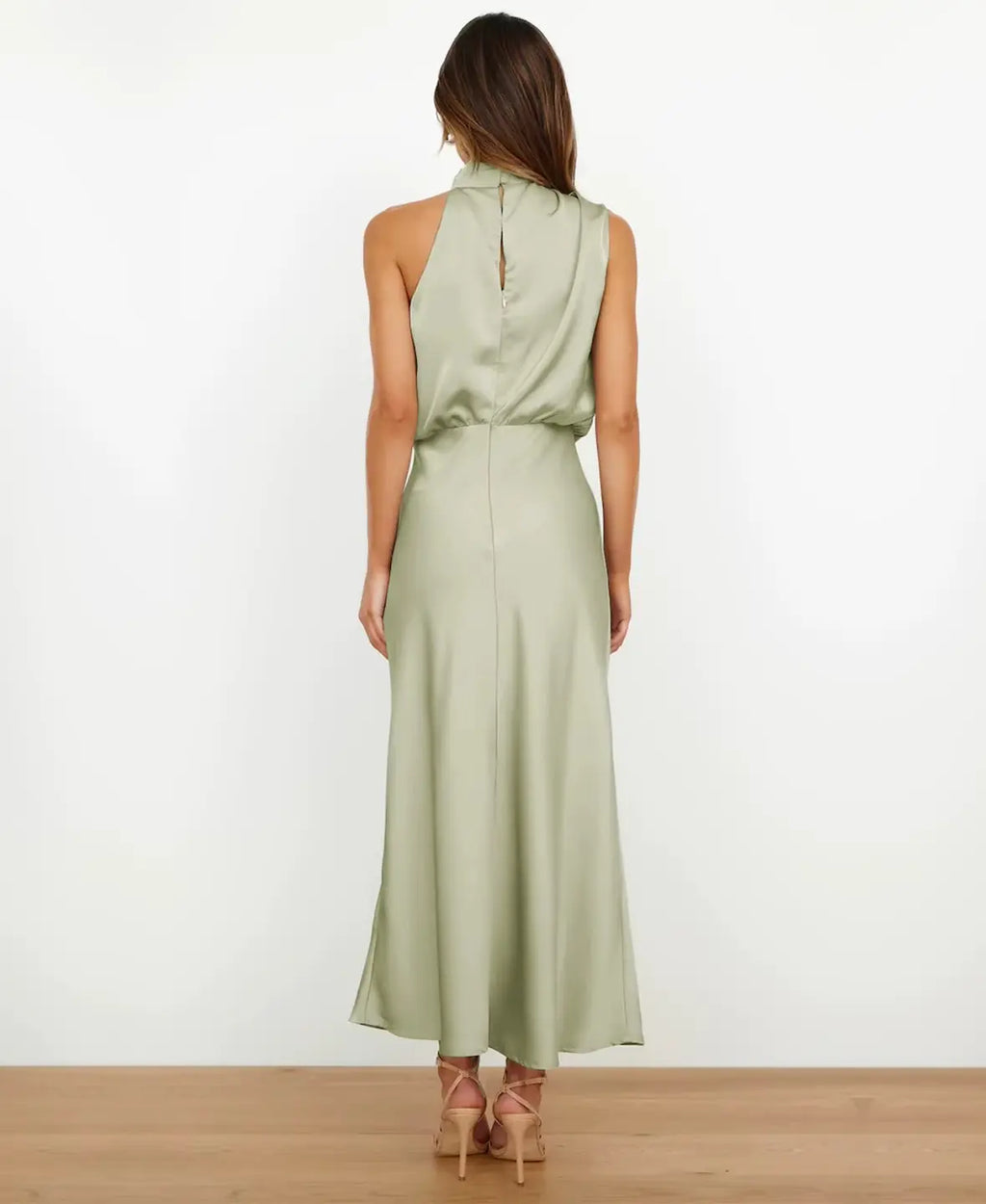 Isla Satin Klänning