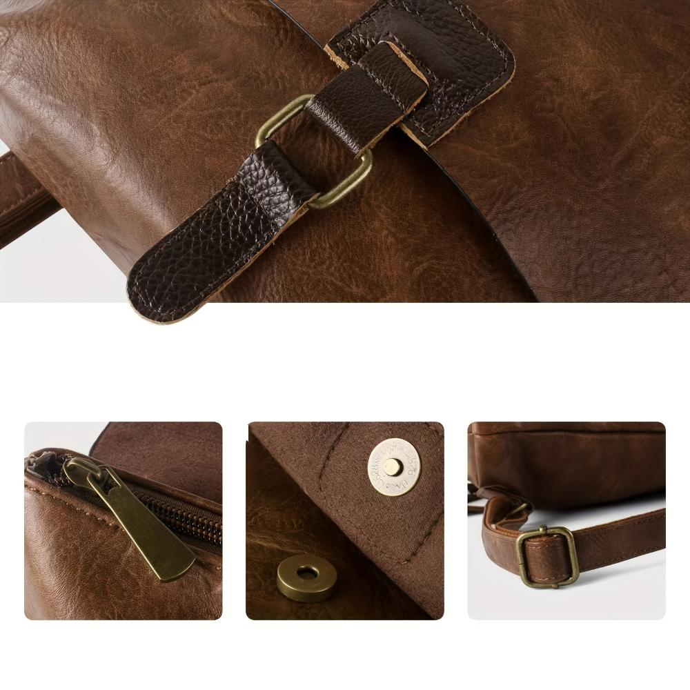 Multifunktionell retro ryggsäck Harper