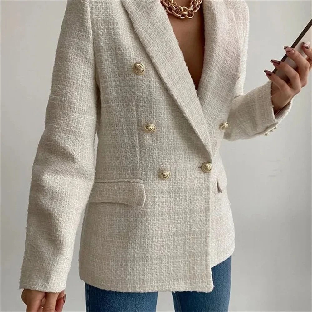 Amelia™ - Stilren Tweed Blazer
