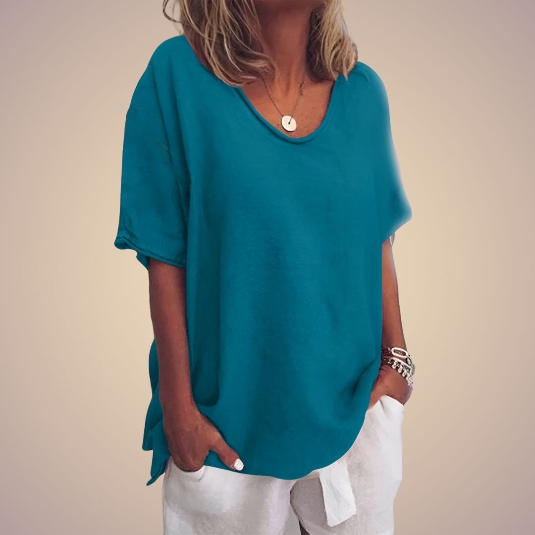 Thora™ | Bekväm Lös Sommarblus