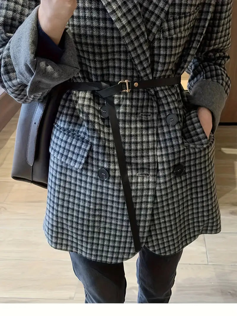 Lily™ - Stilig Rutig Blazer