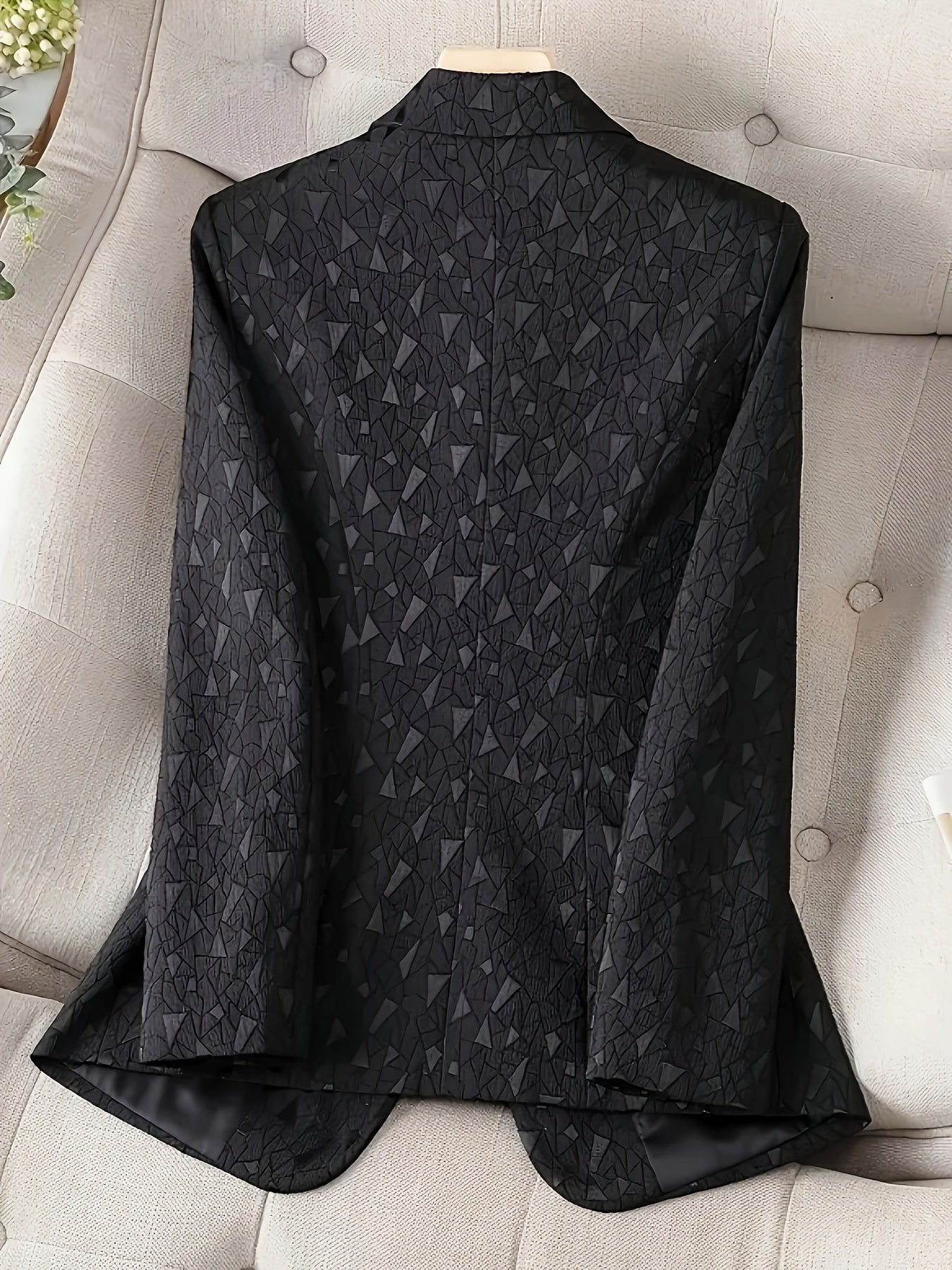 Lina™ - Elegant Enknäppt Blazer