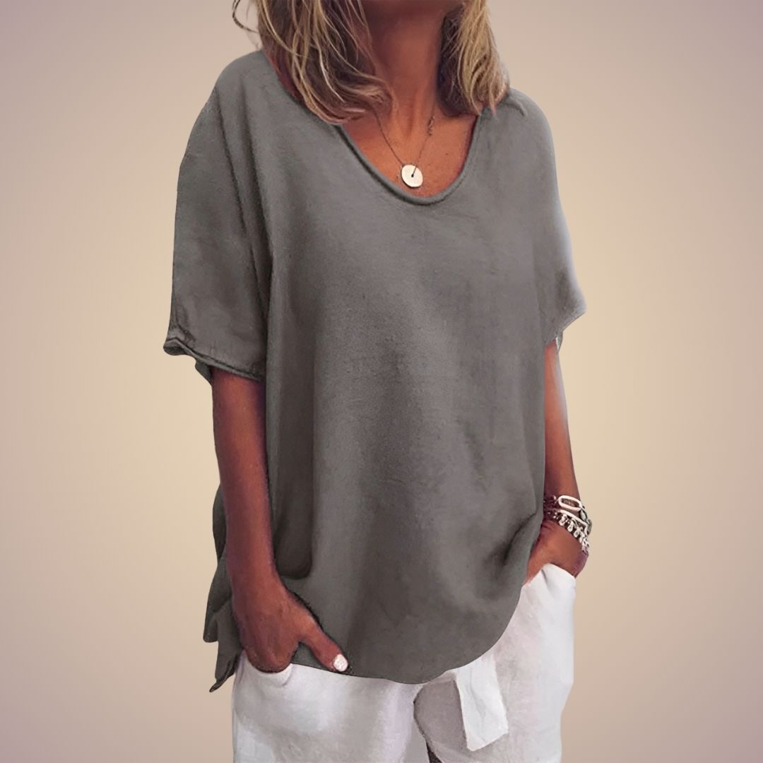 Thora™ | Bekväm Lös Sommarblus