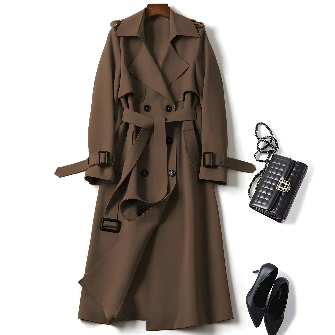 Clara™ | Elegant Trenchcoat