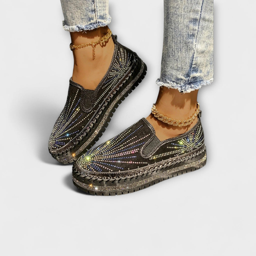 Sable | Slip-on med glittrande sten detaljer