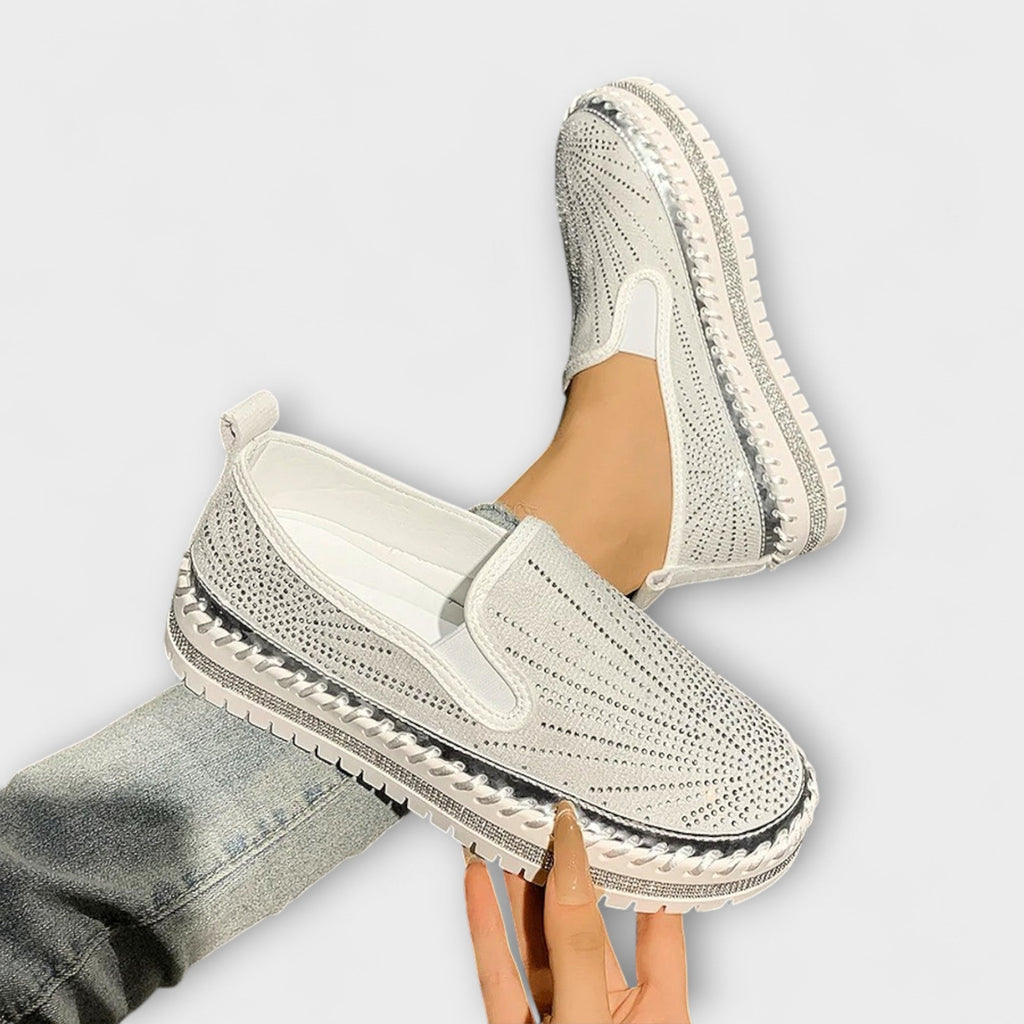 Sable | Slip-on med glittrande sten detaljer