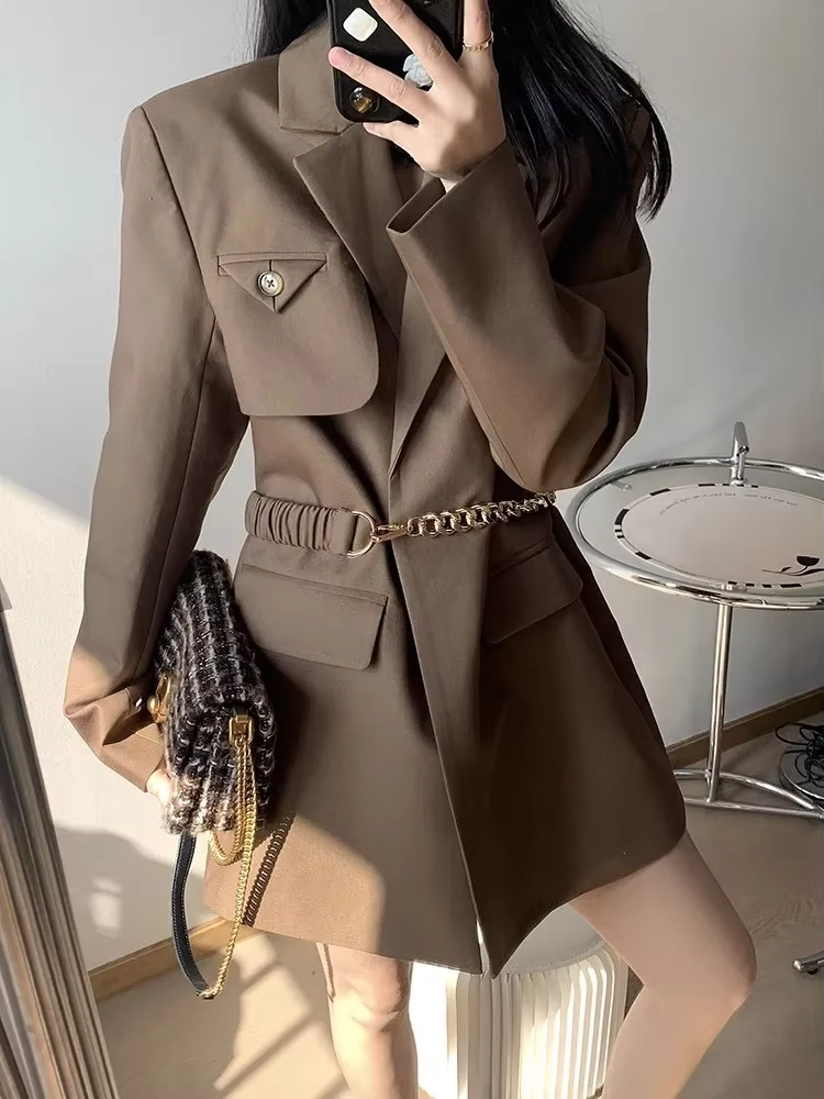 Layla™ - Chic Kedjebälte Blazer