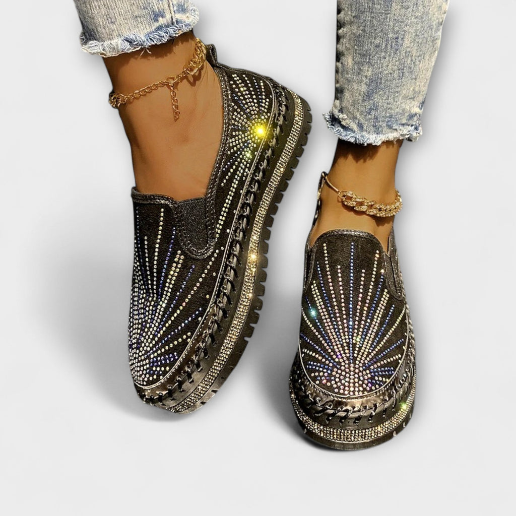 Sable | Slip-on med glittrande sten detaljer