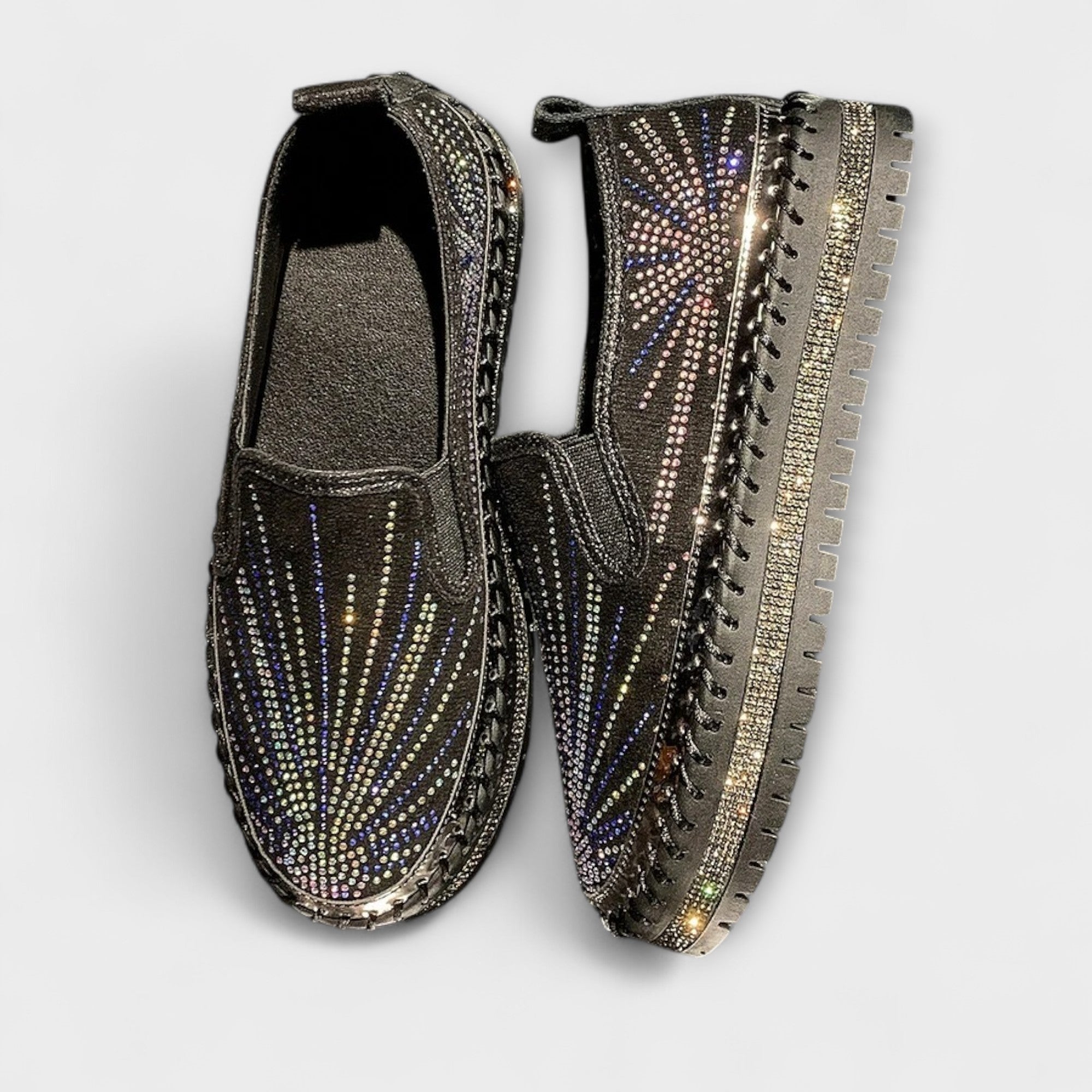 Sable | Slip-on med glittrande sten detaljer