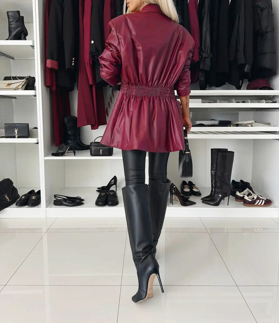 Lily™ - Chic Dubbelt Knäppt Blazer