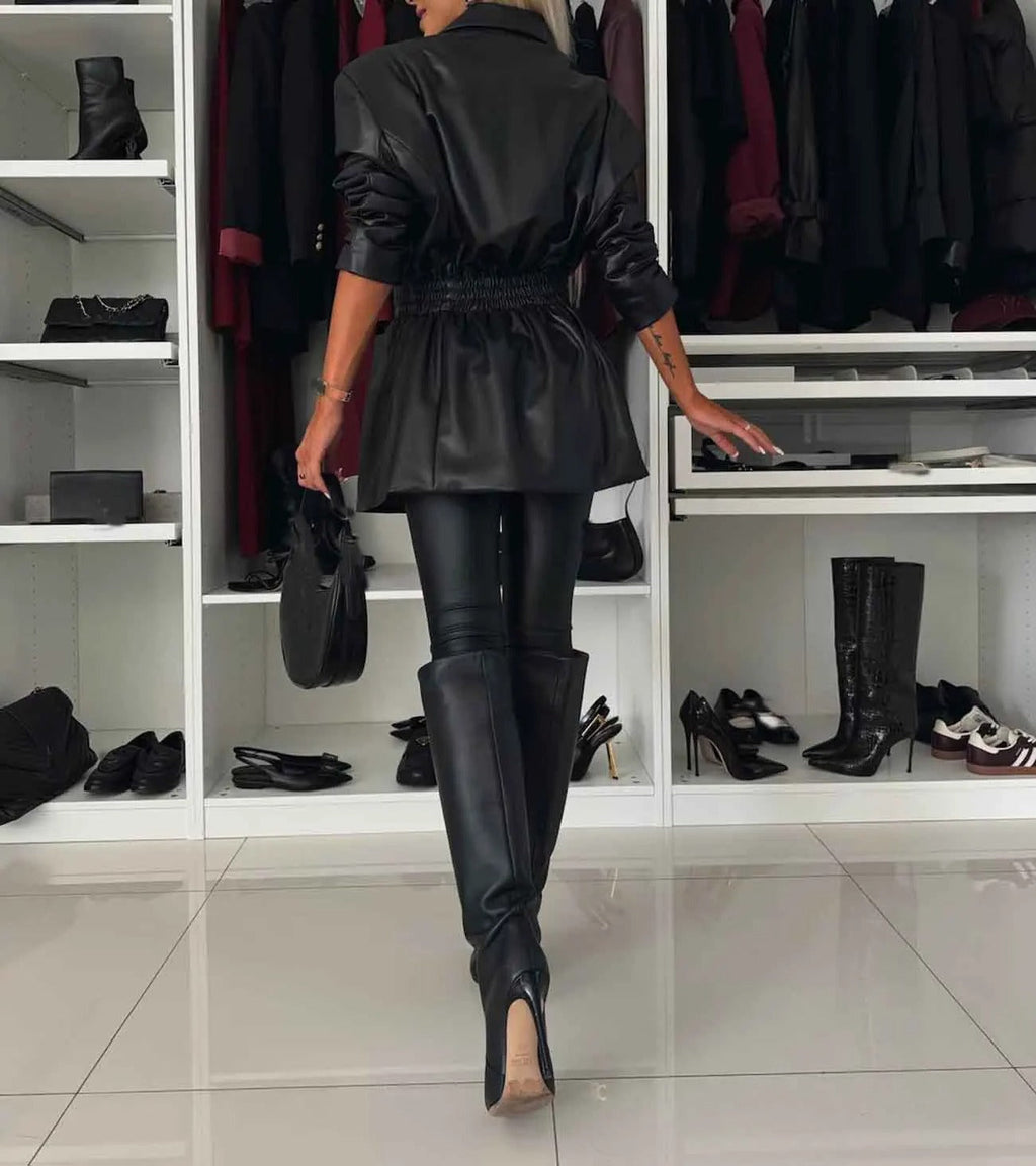 Lily™ - Chic Dubbelt Knäppt Blazer