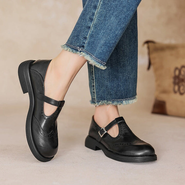 Elsa ™| Risla Leather Mary Janes
