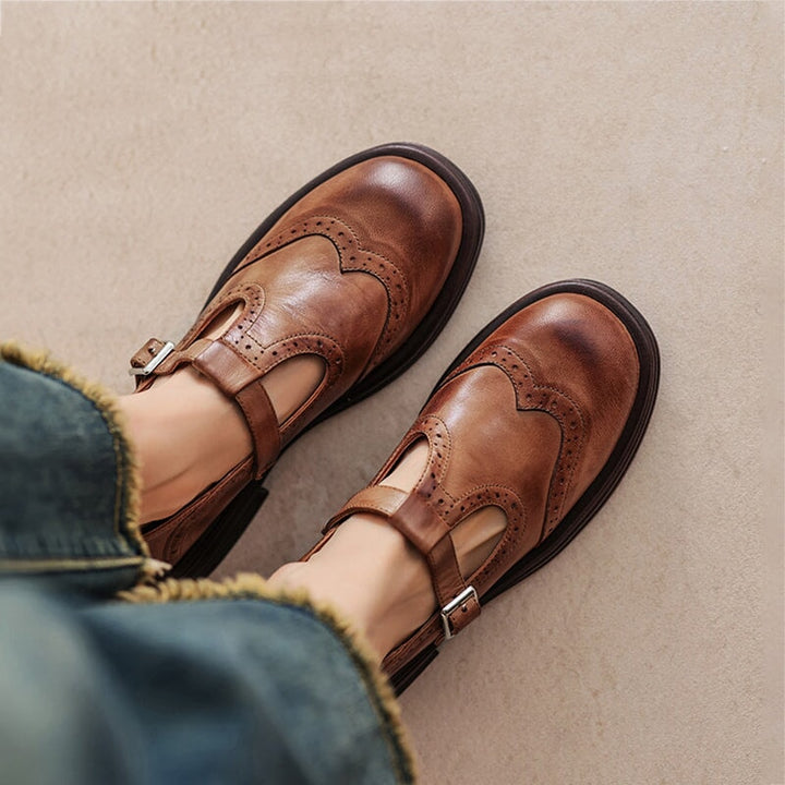 Elsa ™| Risla Leather Mary Janes