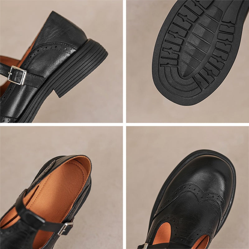 Elsa ™| Risla Leather Mary Janes