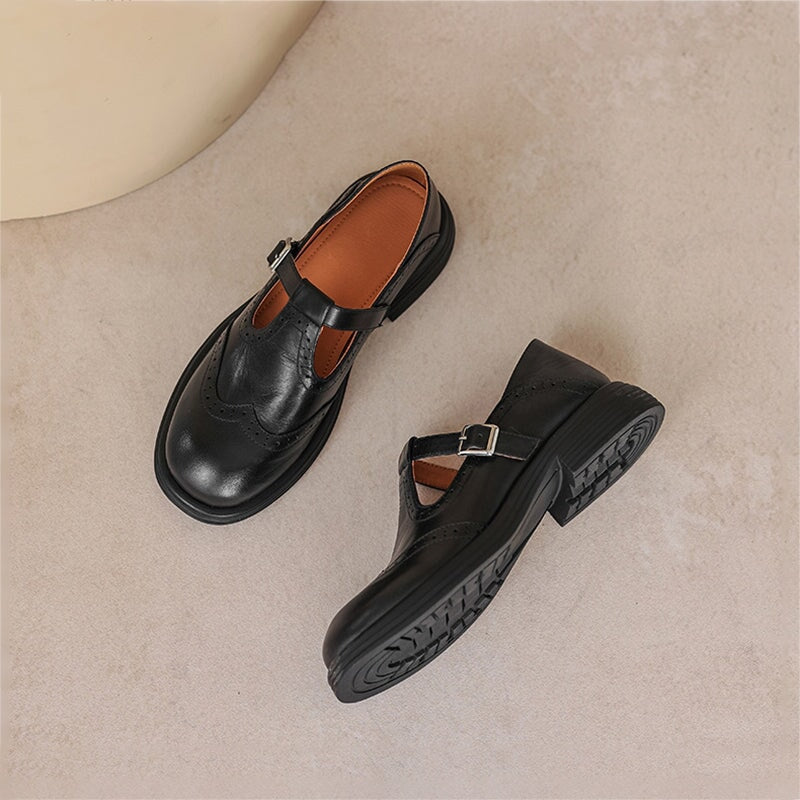 Elsa ™| Risla Leather Mary Janes