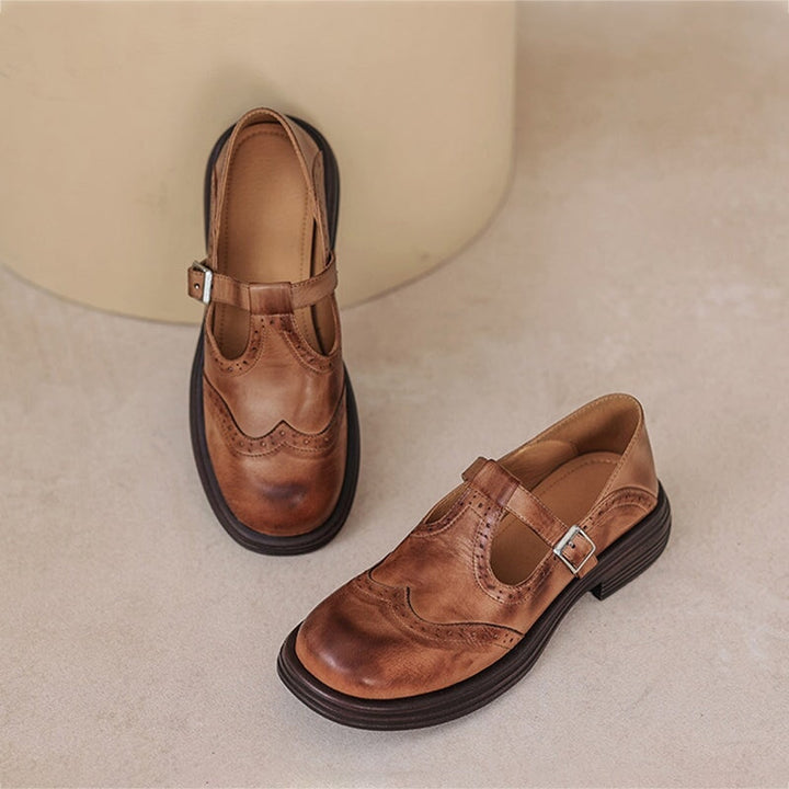 Elsa ™| Risla Leather Mary Janes