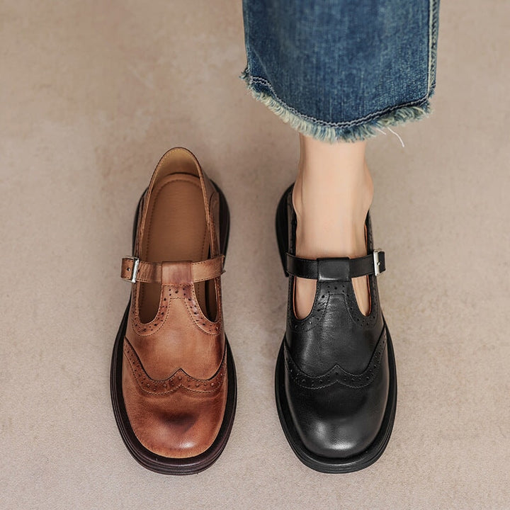 Elsa ™| Risla Leather Mary Janes
