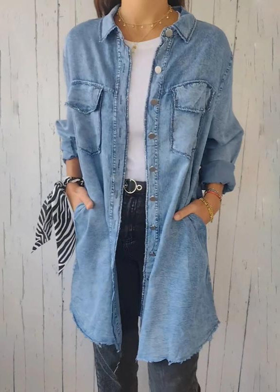Mia™ - Trendig Oversized Denim Blazer