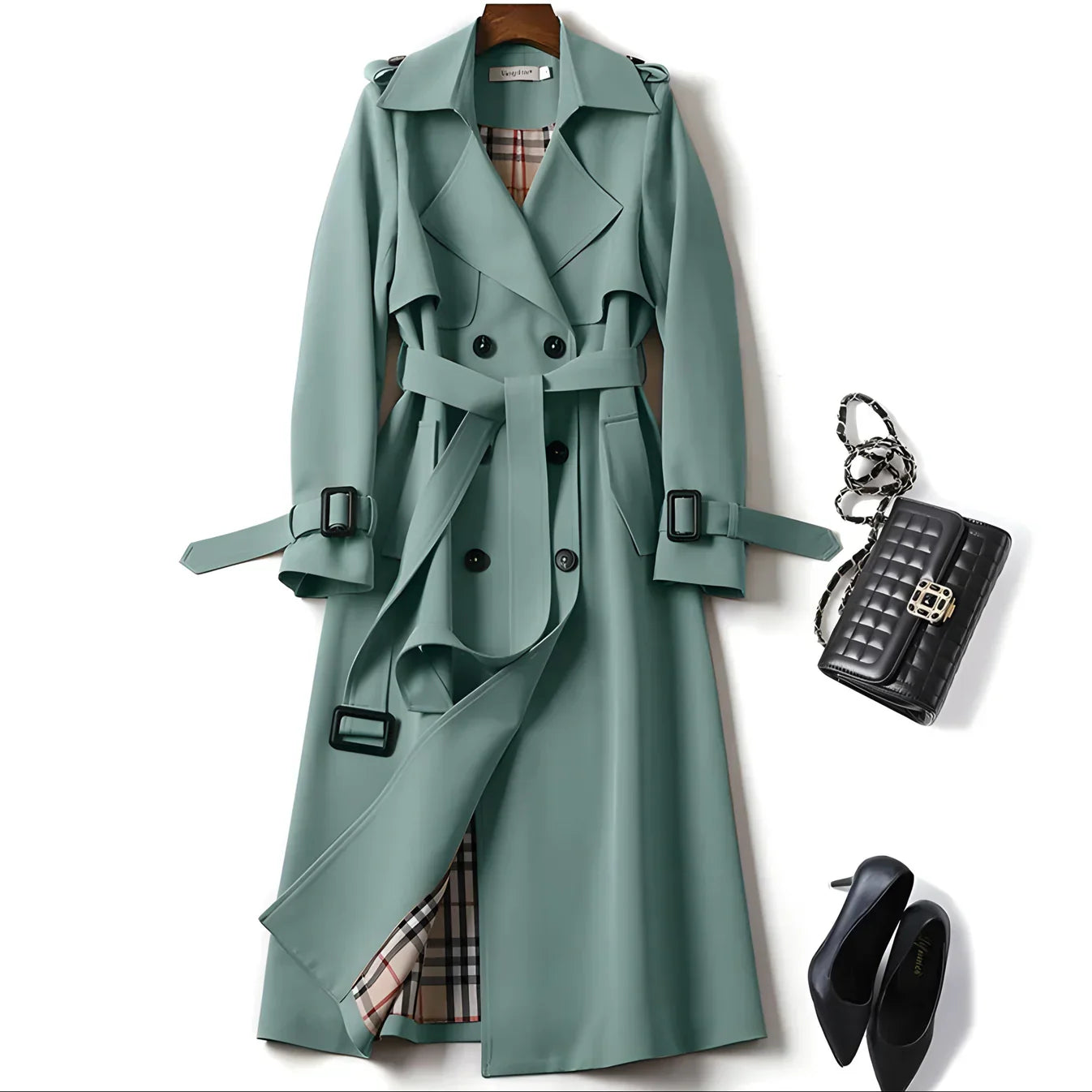 Clara™ | Elegant Trenchcoat